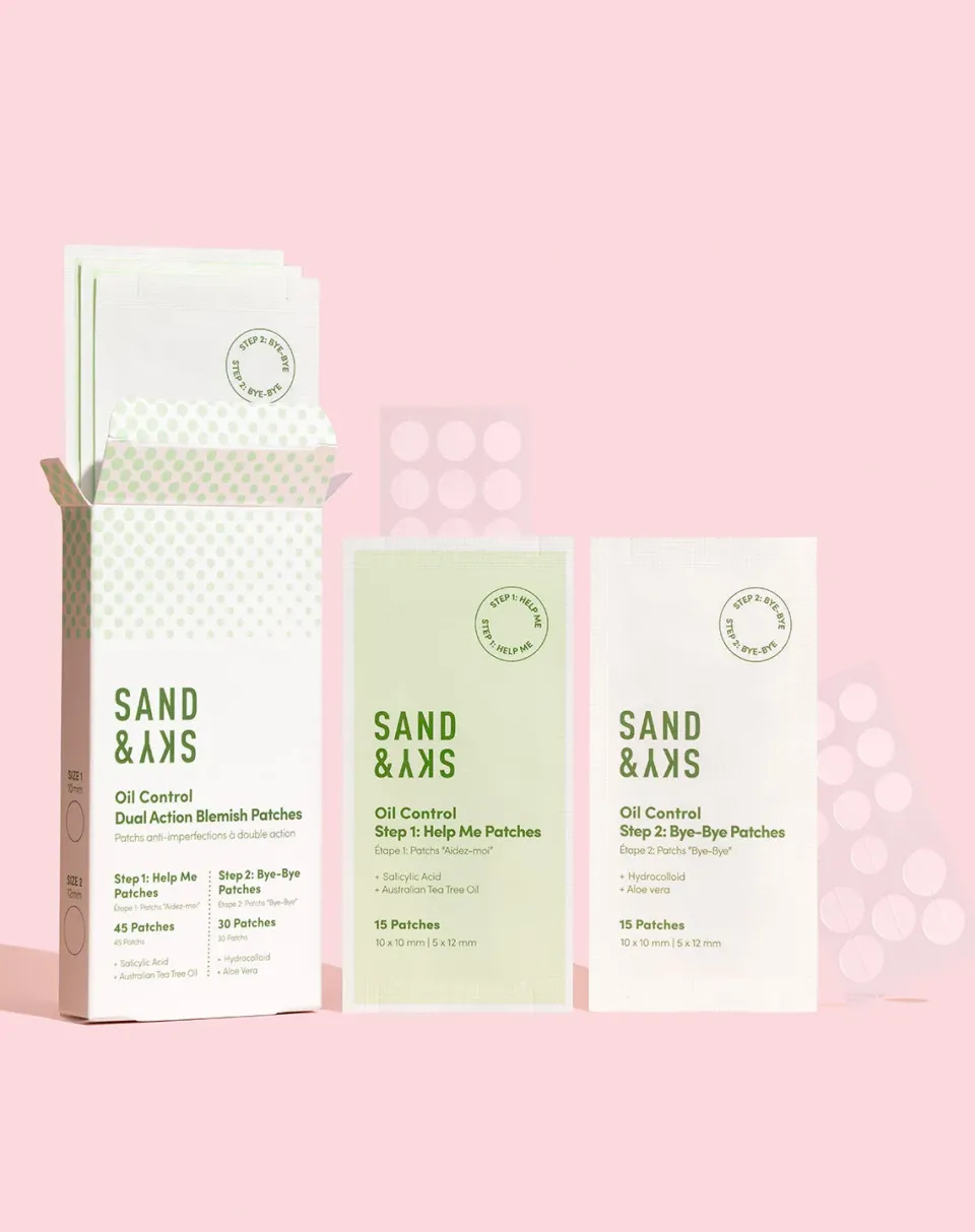 Sand & Sky Pimple Patrol patch brufoli 75 pezzi doppia azione