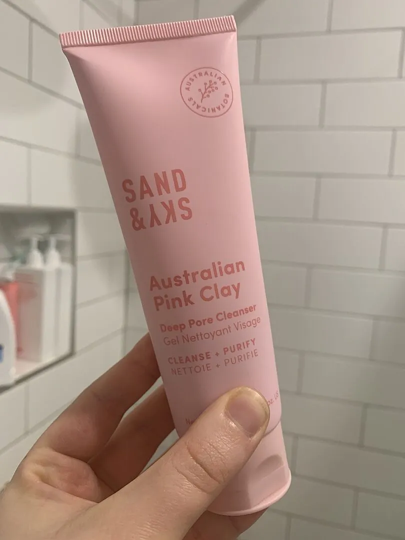Sand & Sky Australian Pink Clay Deep Pore Cleanser detergente pori