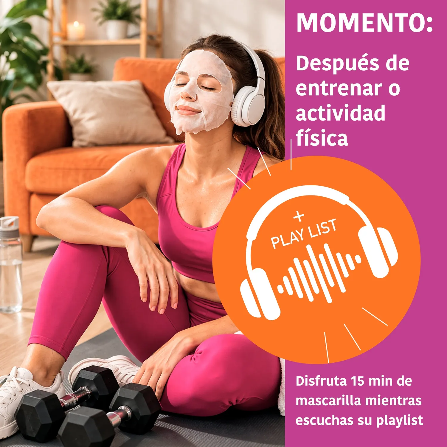 Iroha Nature Post-Workout Mask Spirulina maschera purificante