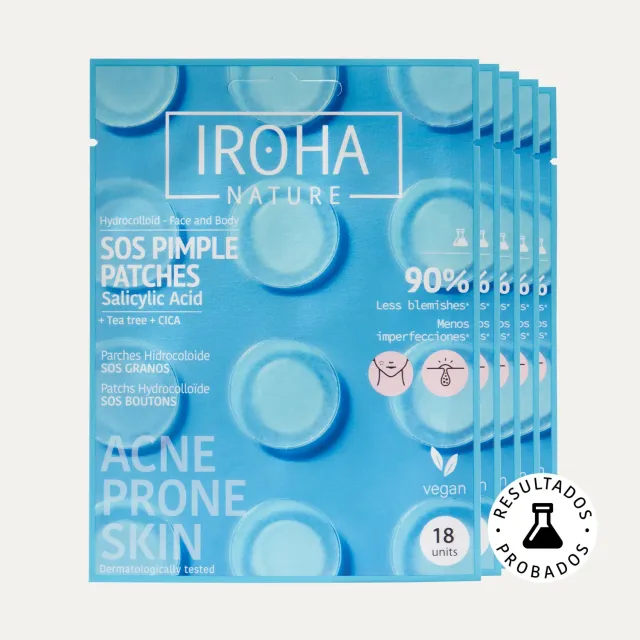 Iroha Nature SOS Pimple Patches cerotti brufoli 90 pezzi