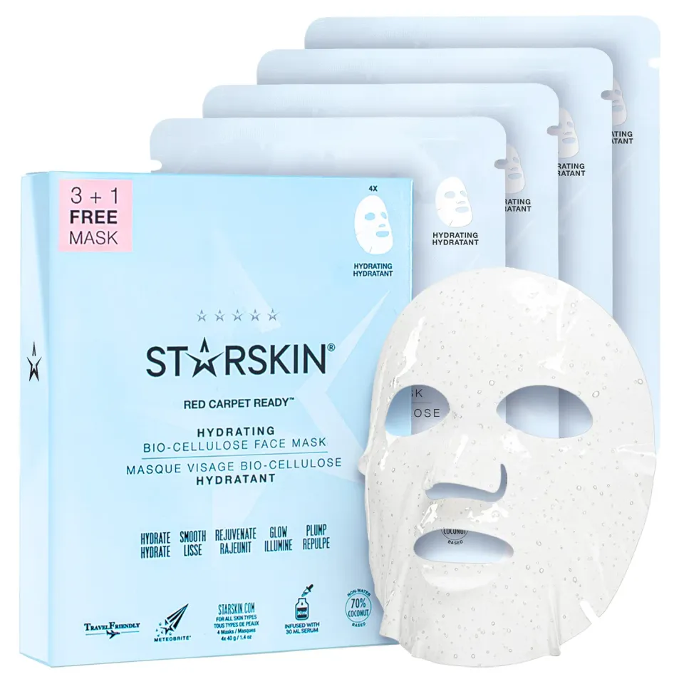 Starskin Red Carpet Ready maschera viso 4 pezzi idratante