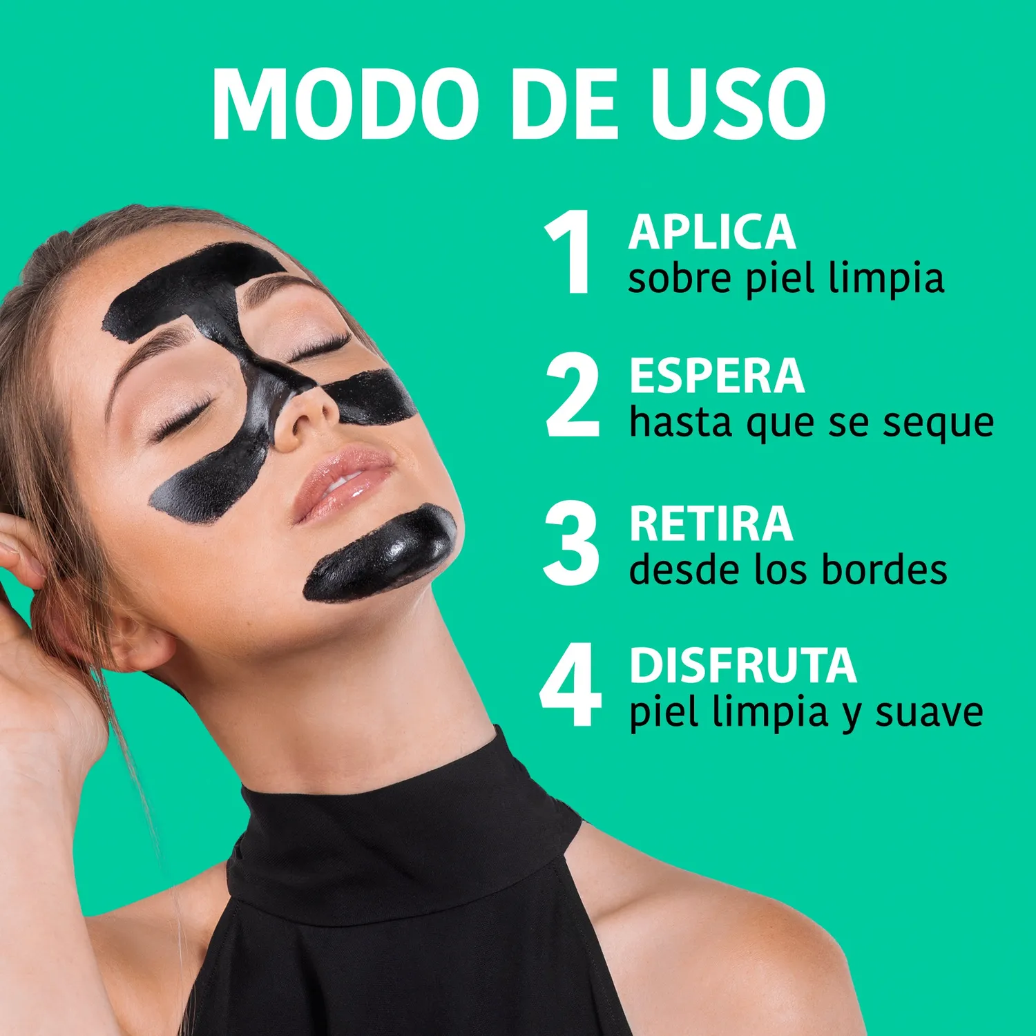 Iroha Nature Maschera Viso Peel Off Purificante Carbone