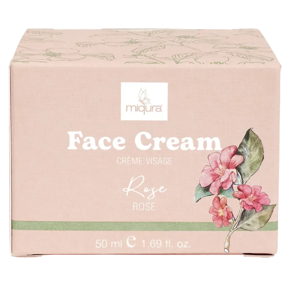 Miqura Face Cream Rose crema viso lenitiva