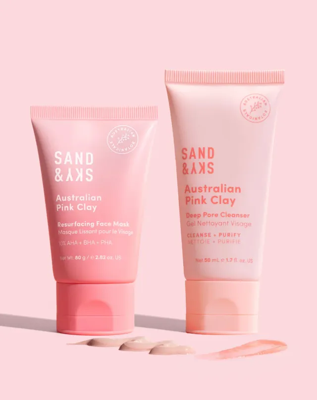 Sand & Sky AHA Hero Kit viso esfoliante illuminante
