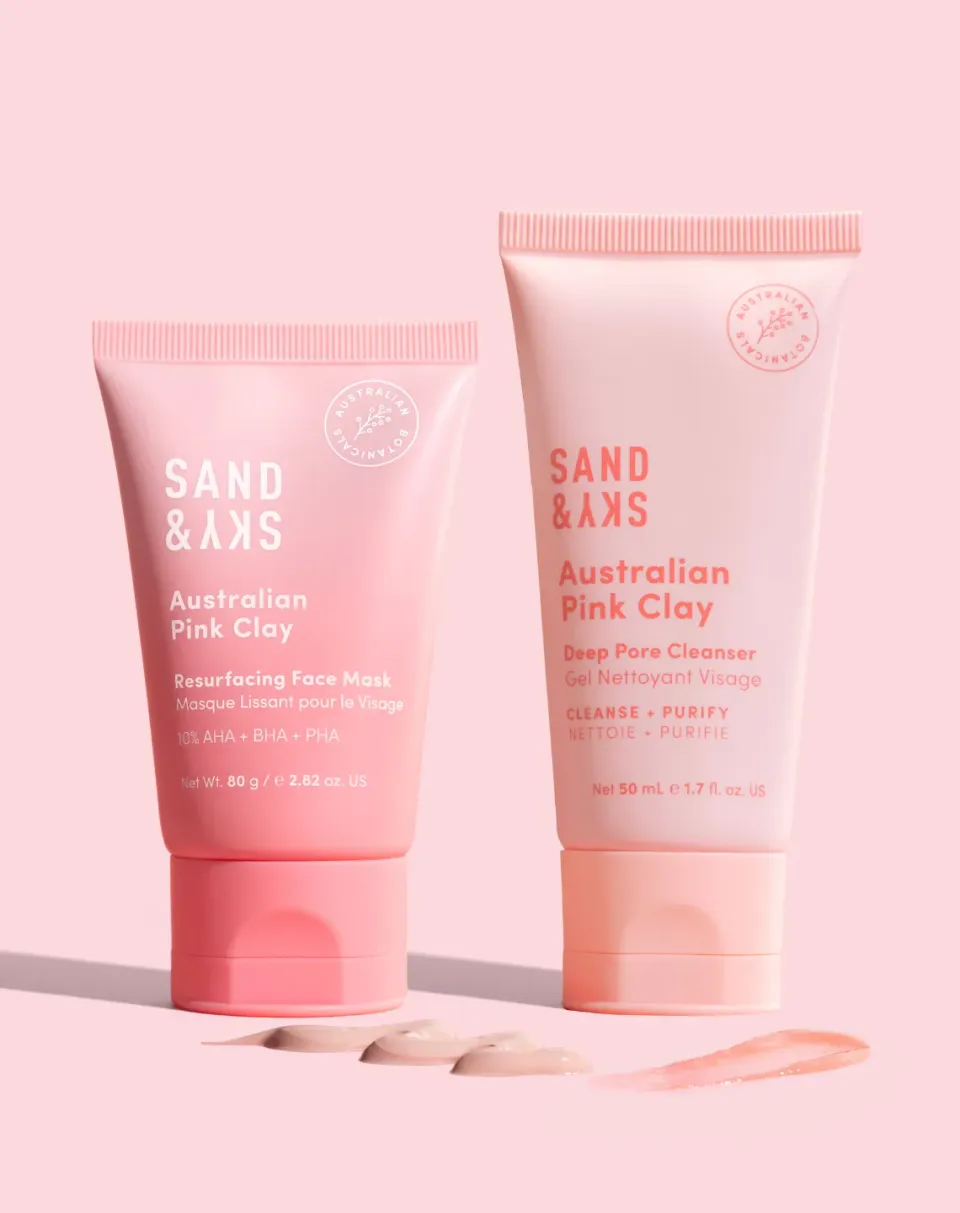 Sand & Sky AHA Hero Kit viso esfoliante illuminante