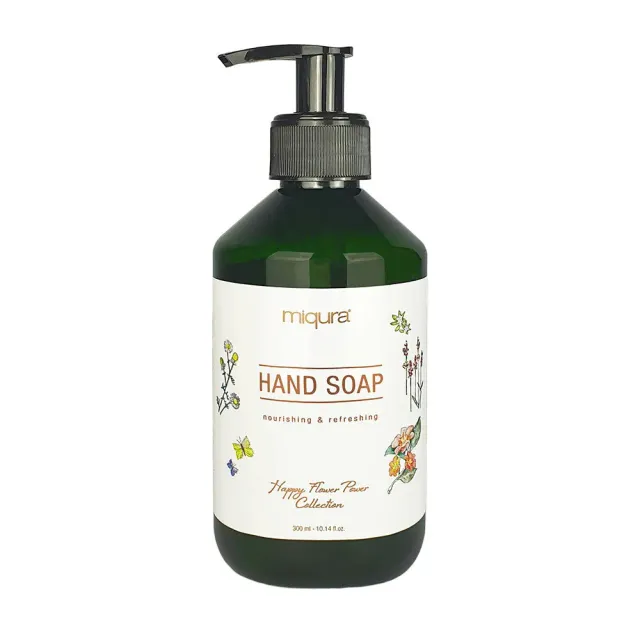 Miqura Flower sapone mani liquido idratante glicerina e aloe