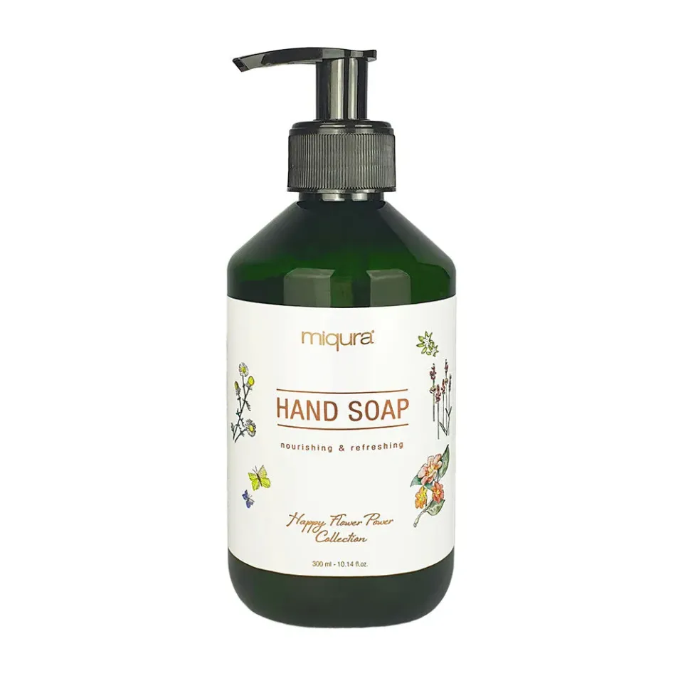 Miqura Flower sapone mani liquido idratante glicerina e aloe
