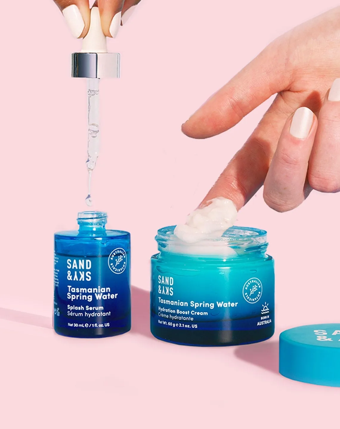 Sand & Sky Tasmanian Spring Water Splash Serum Idratazione