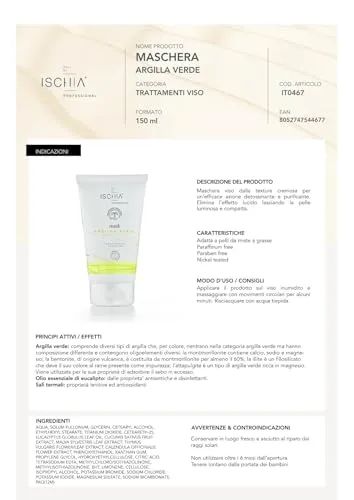 Ischia Thermae Sali di Ischia Pro maschera viso 150 ml purificante