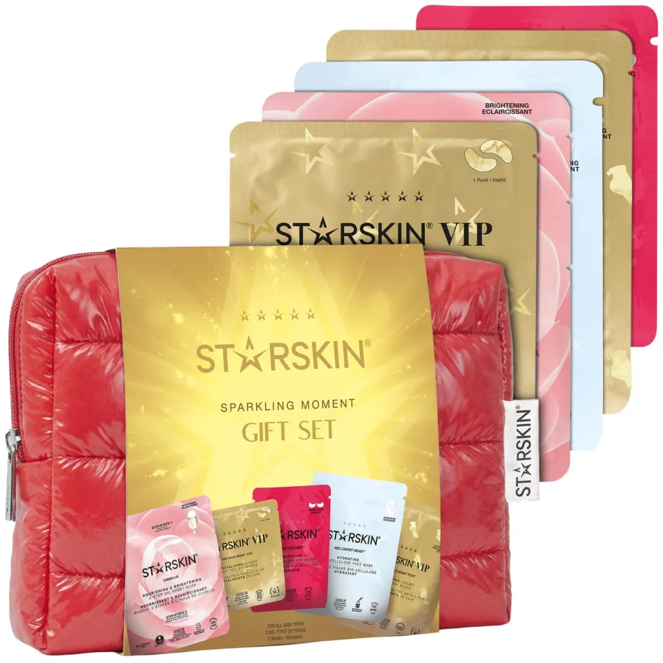 Starskin Sparkling Moment set 5 maschere viso piedi occhi pochette