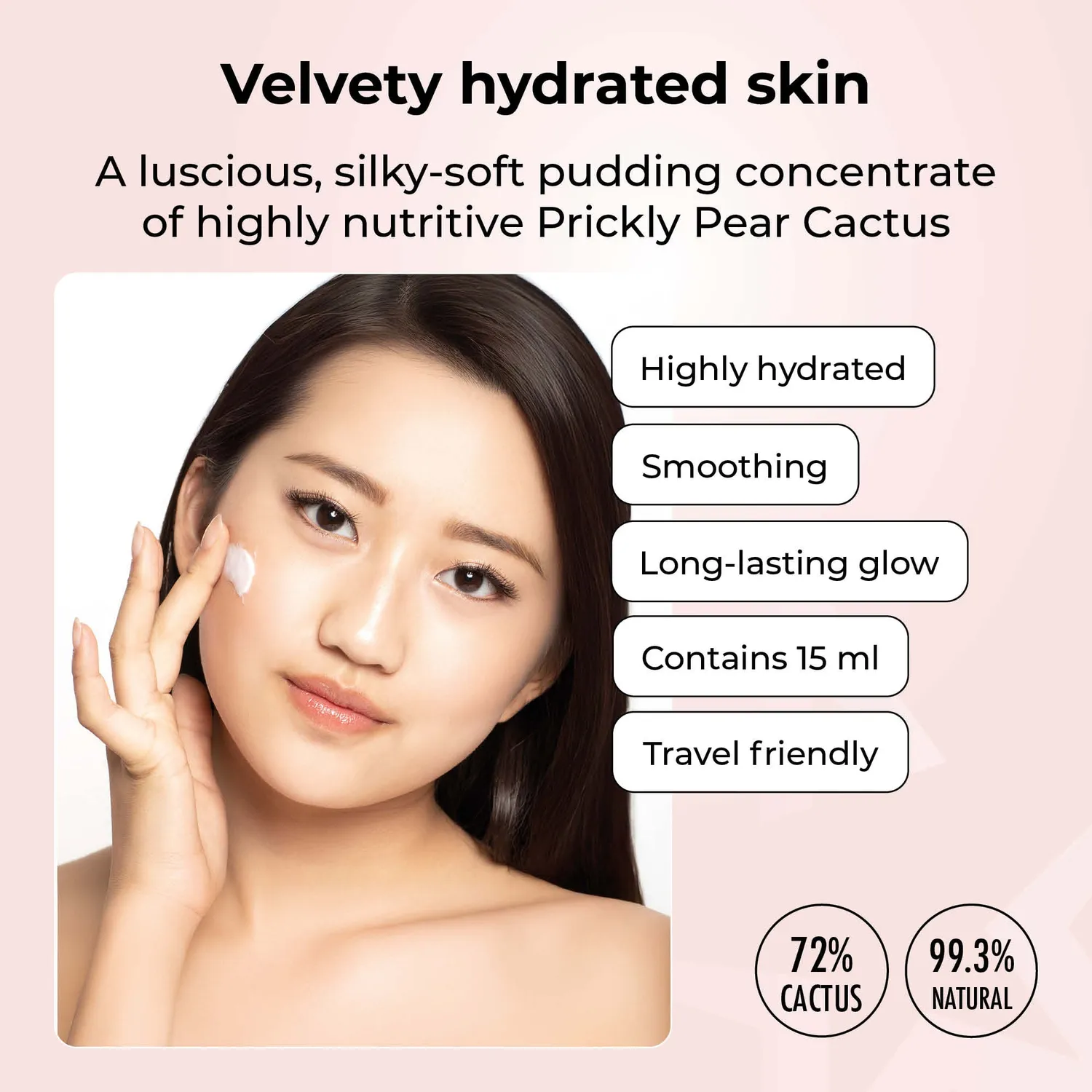 Starskin Orglamic Pink Cactus Pudding crema 15 ml idratante