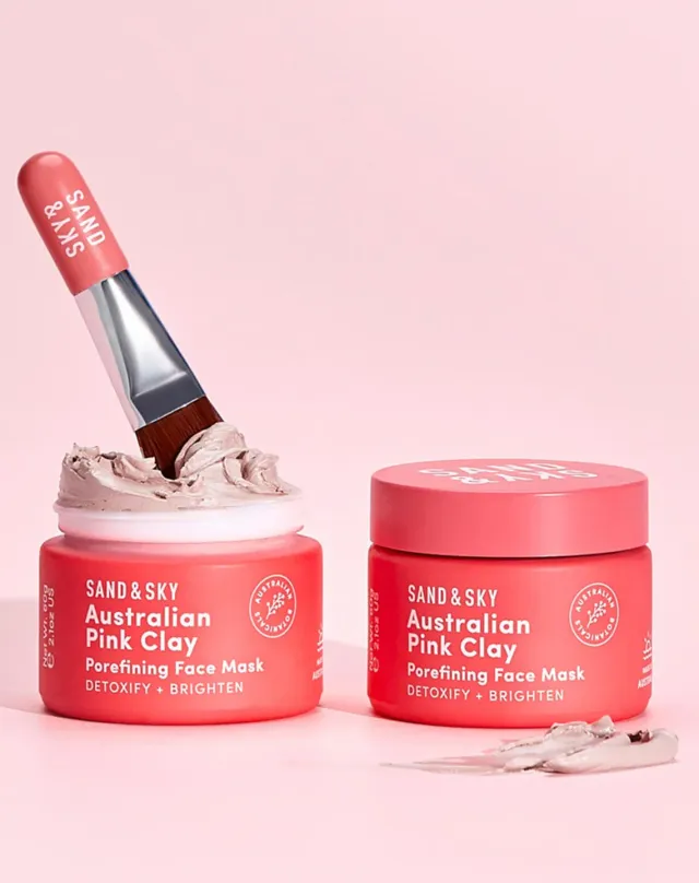 Sand & Sky Australian Pink Clay Besties Kit maschera detox