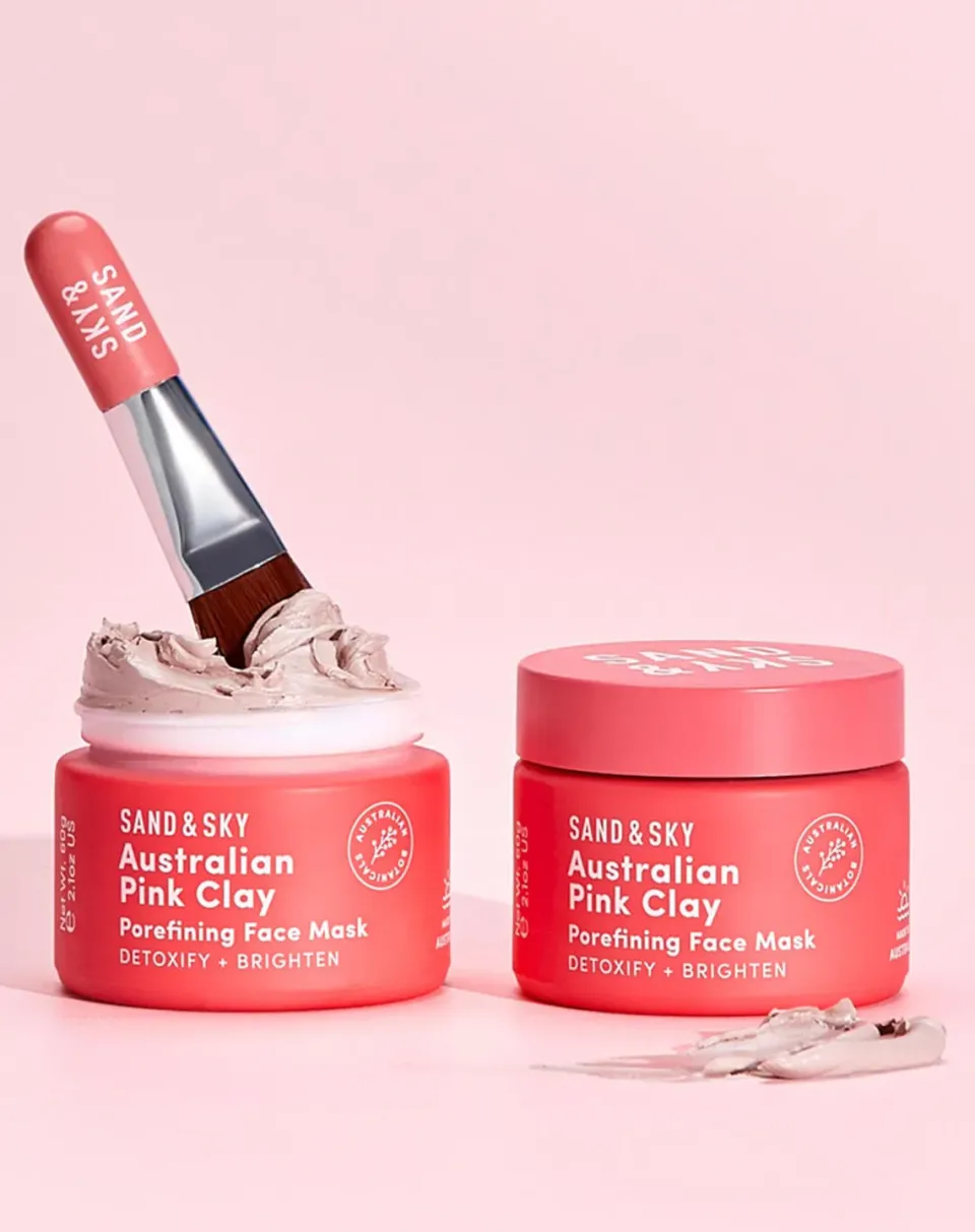 Sand & Sky Australian Pink Clay Besties Kit maschera detox