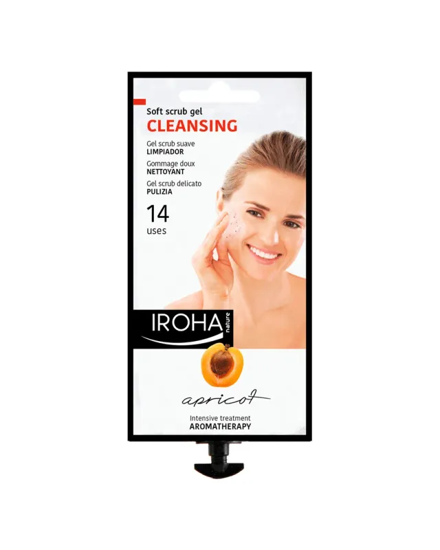 Iroha Nature Gel Detergente Viso Esfoliante Albicocca