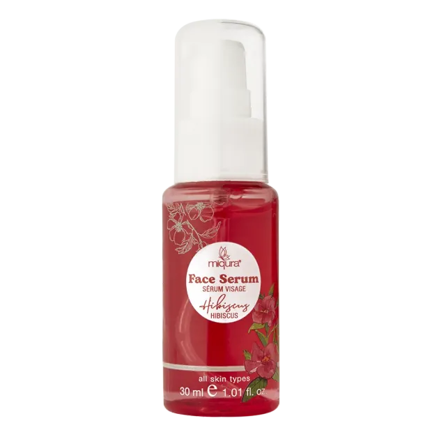 Miqura Hibiscus siero viso idratante antiossidante