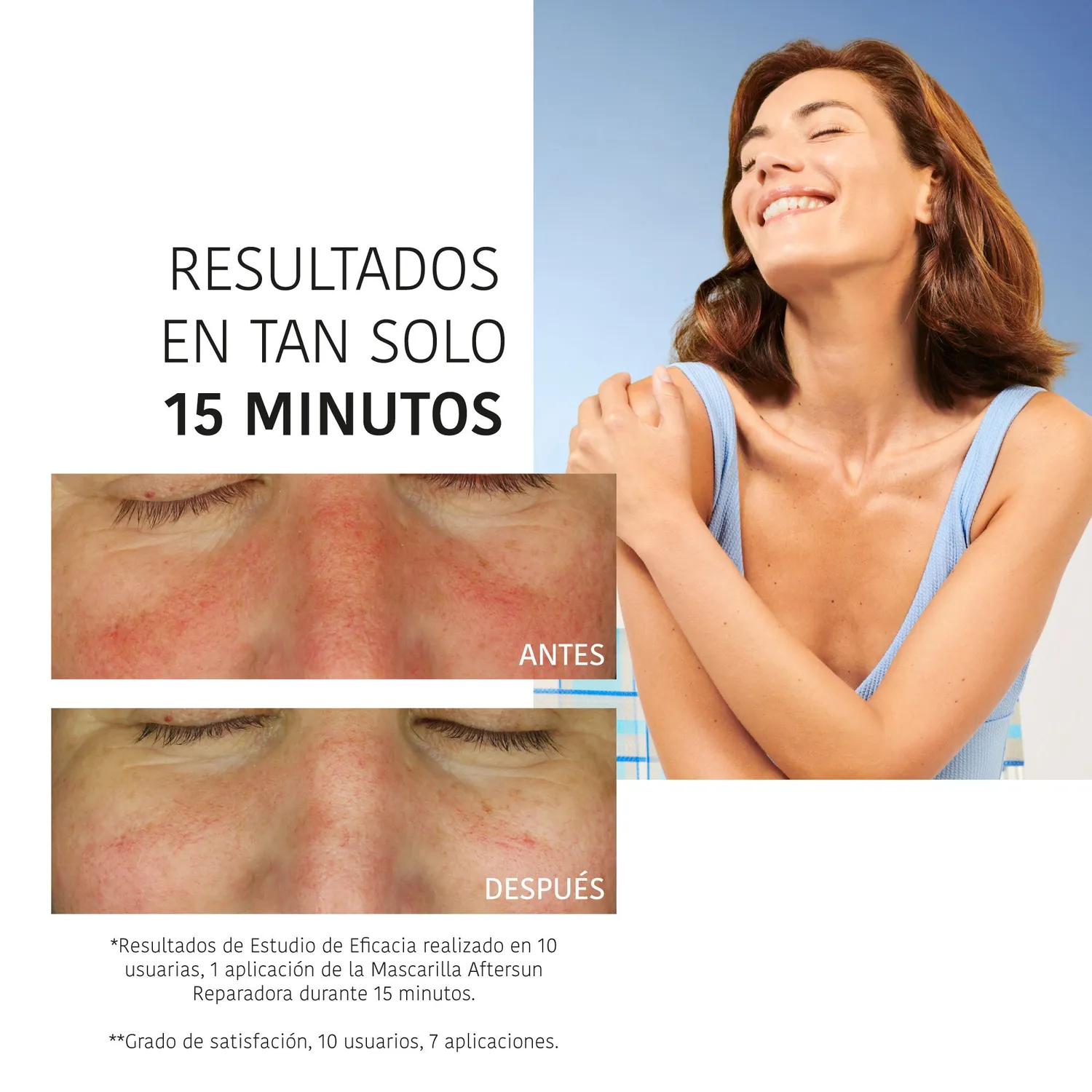 Irohanature Repairing Aftersun maschera viso lenitiva melone