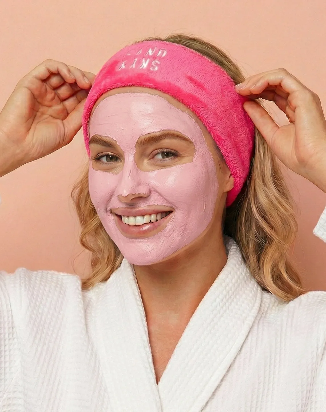 Sand & Sky The Pink Spa Headband Fascia Capelli Rosa