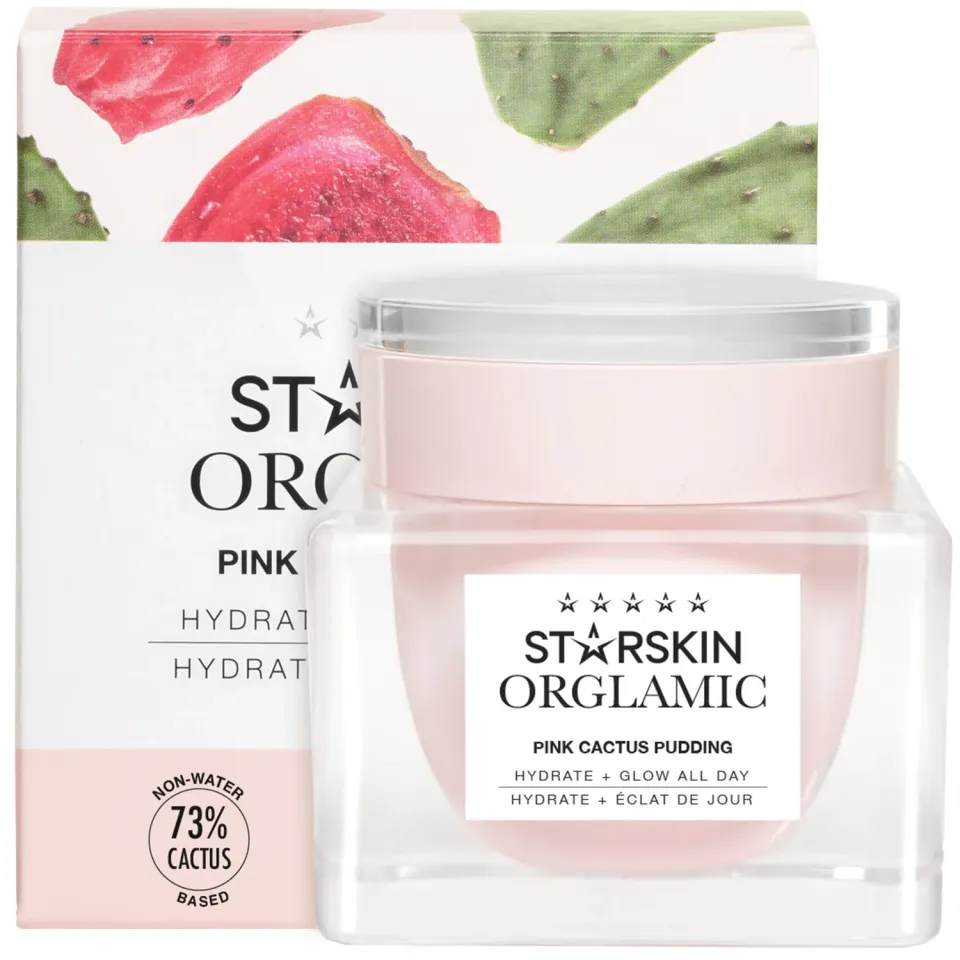 Starskin Orglamic Pink Cactus Pudding crema viso 50ml lenitiva