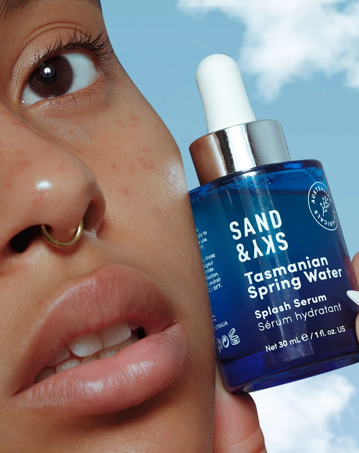 Sand & Sky Healthy Hydration Kit viso siero + crema