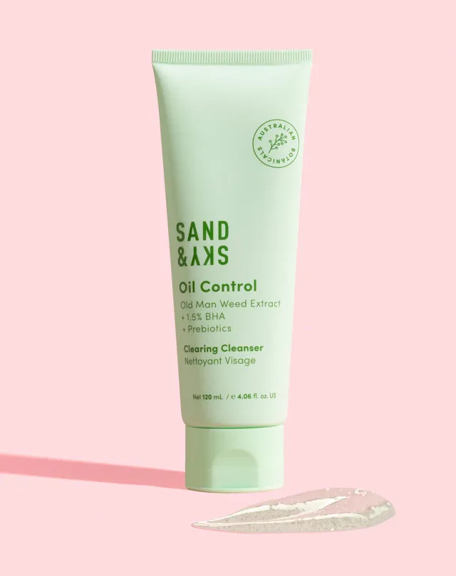 Sand & Sky Oil Control Clearing Cleanser detergente viso purificante