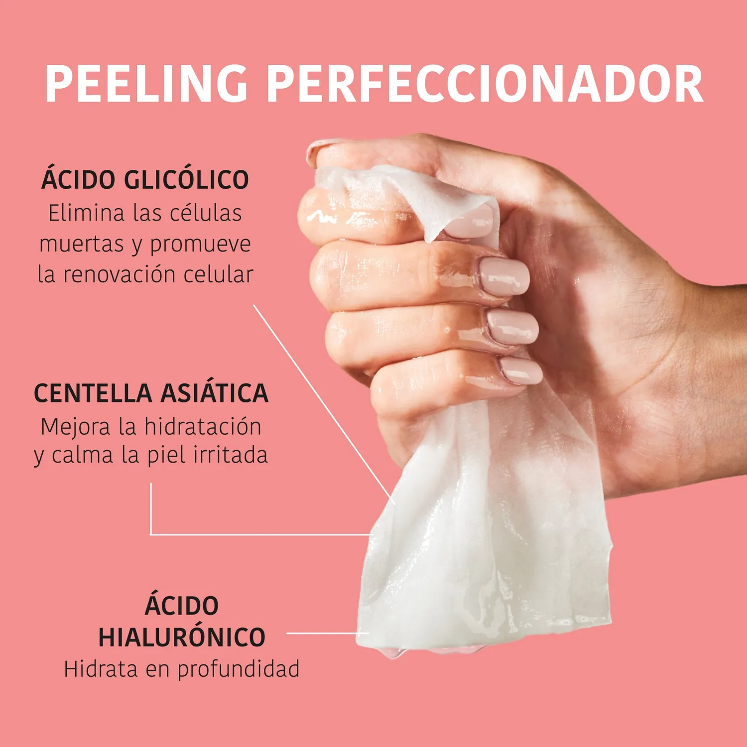 Irohanature Perfect Skin Peeling Mask Acido Glicolico Esfoliante