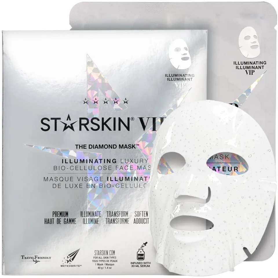 Starskin The Diamond Mask maschera viso 1 pz illuminante