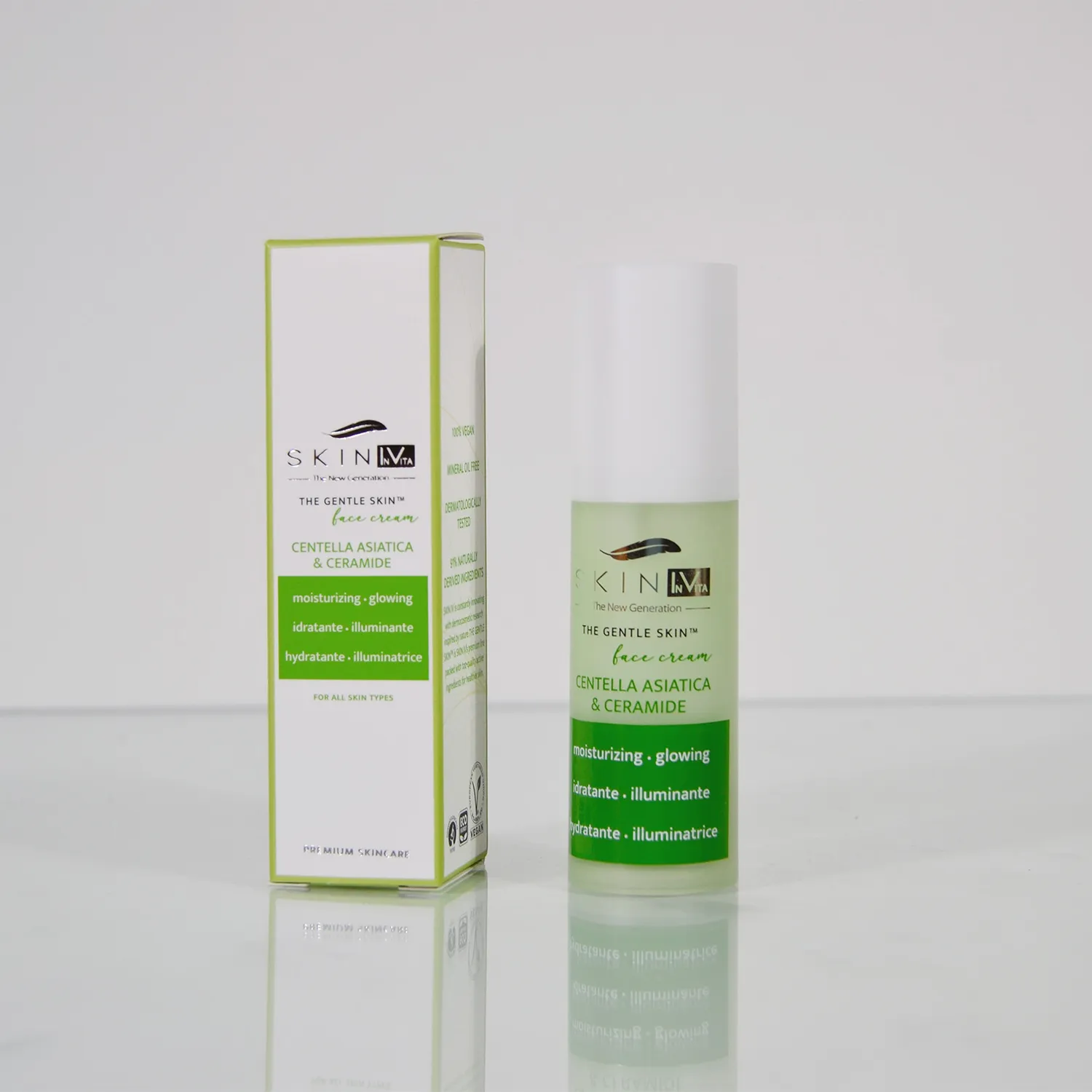 Skin Iv Hydra Glow crema viso vegana travel size idratante