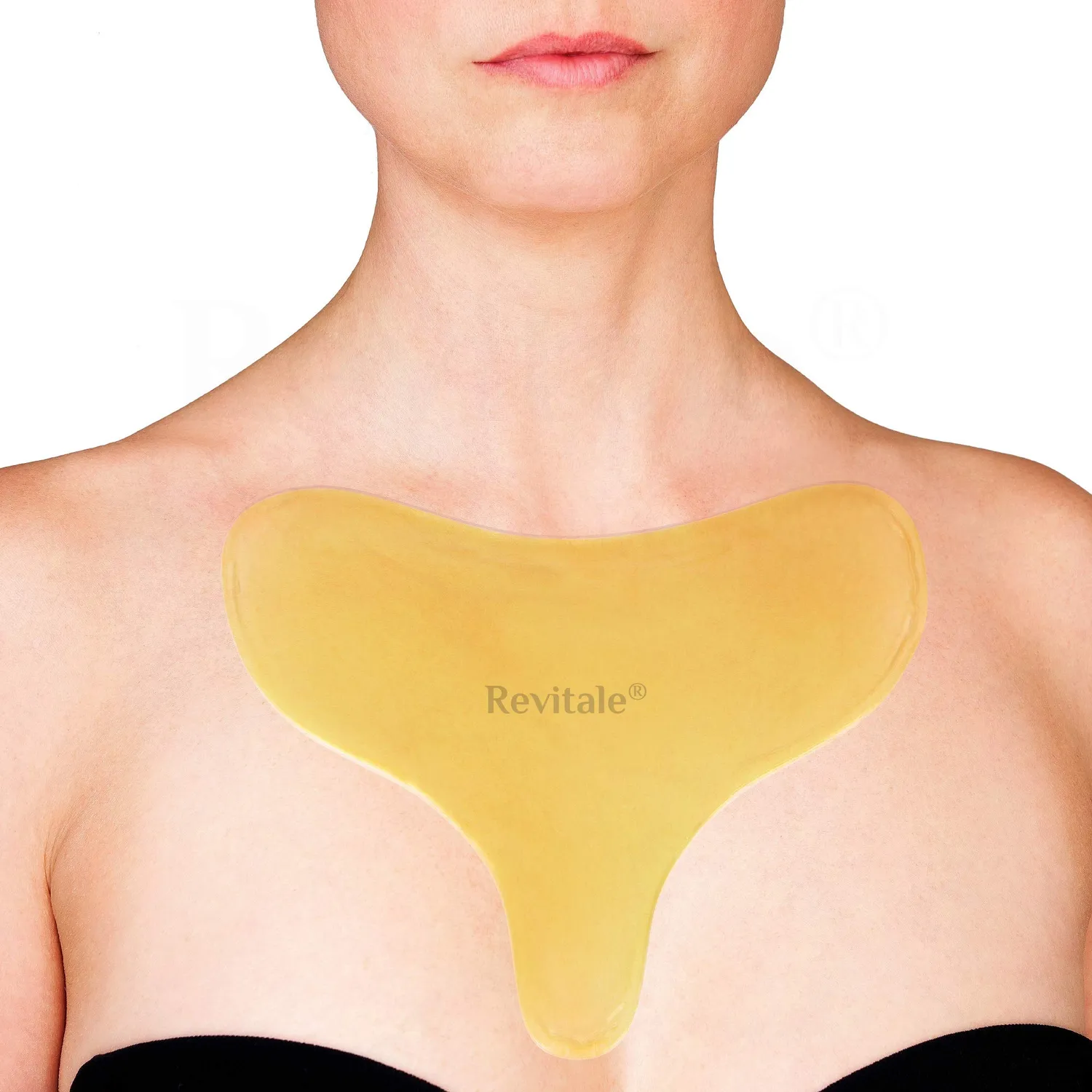 Revitale Collagen Décolleté maschera oro petto 3 pezzi rughe