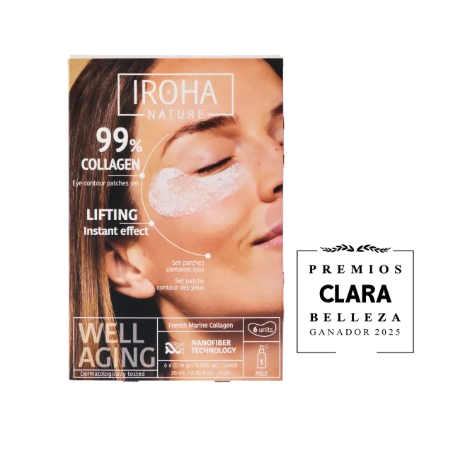 Irohanature Lifting Eye Patches 99% Collagen Patch Occhi