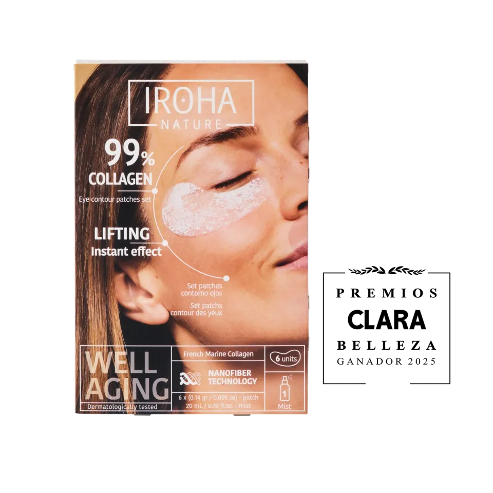 Irohanature Lifting Eye Patches 99% Collagen Patch Occhi