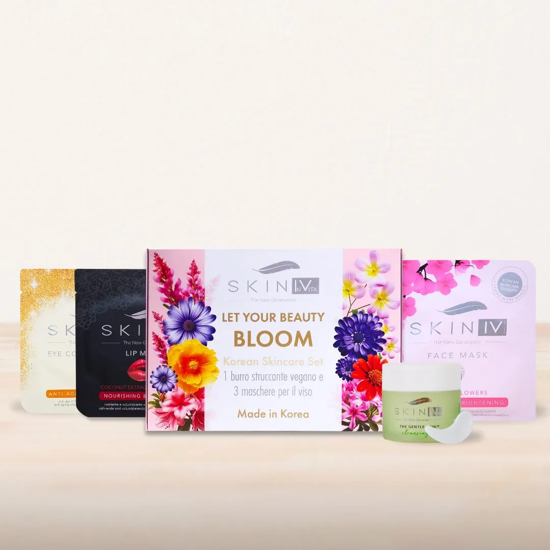 Skin Iv Beauty Bloom cofanetto skincare 4 pezzi illuminante