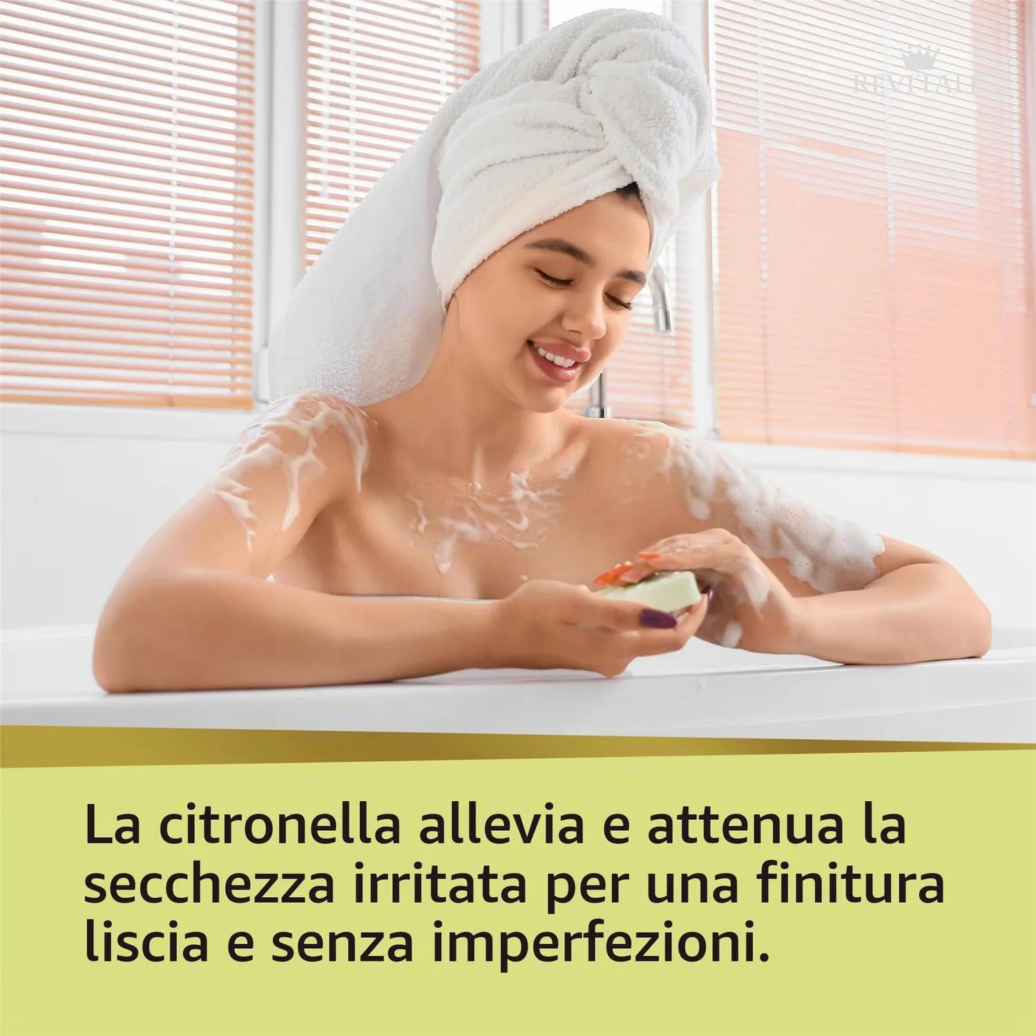 Revitale Advanced Citronella saponetta purificante vitamina E