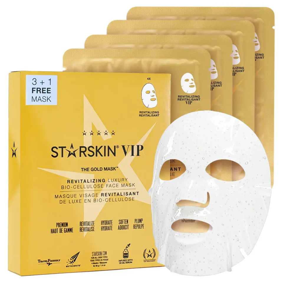 Starskin The Gold Mask Face 3+1 maschera oro