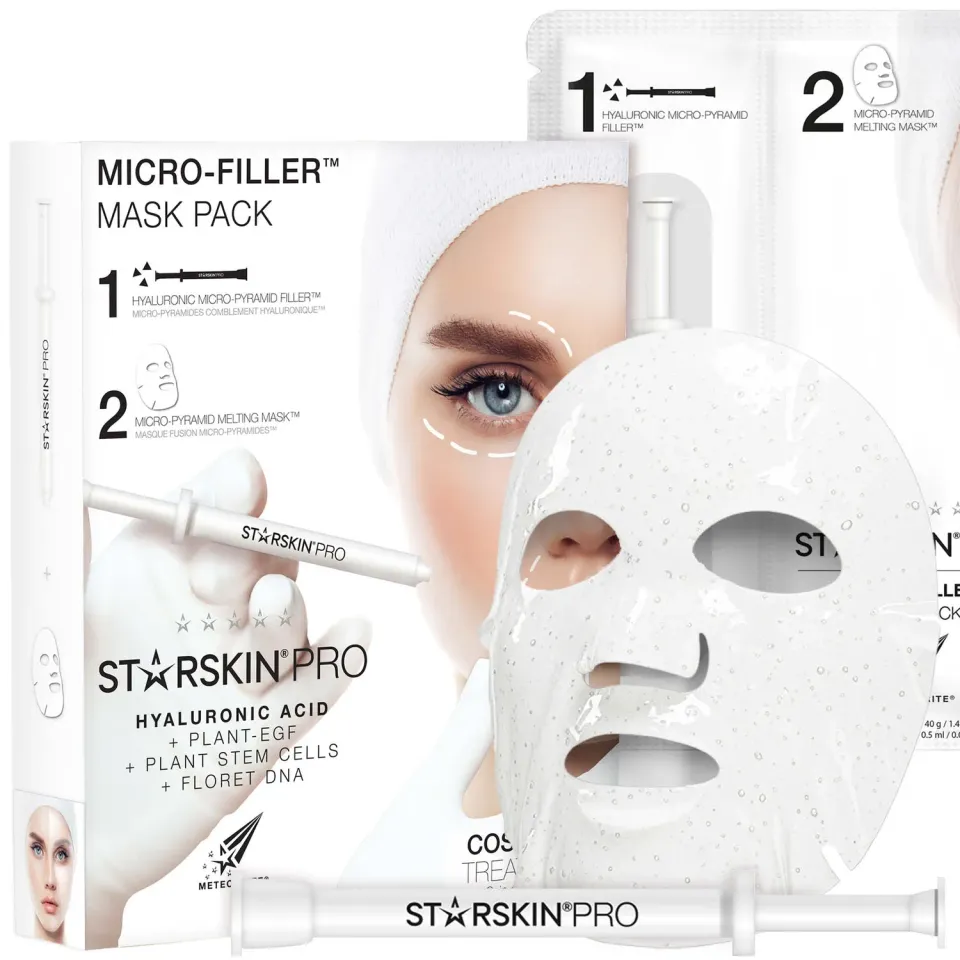 Starskin PRO Micro-Filler maschera viso 2 fasi rimpolpante
