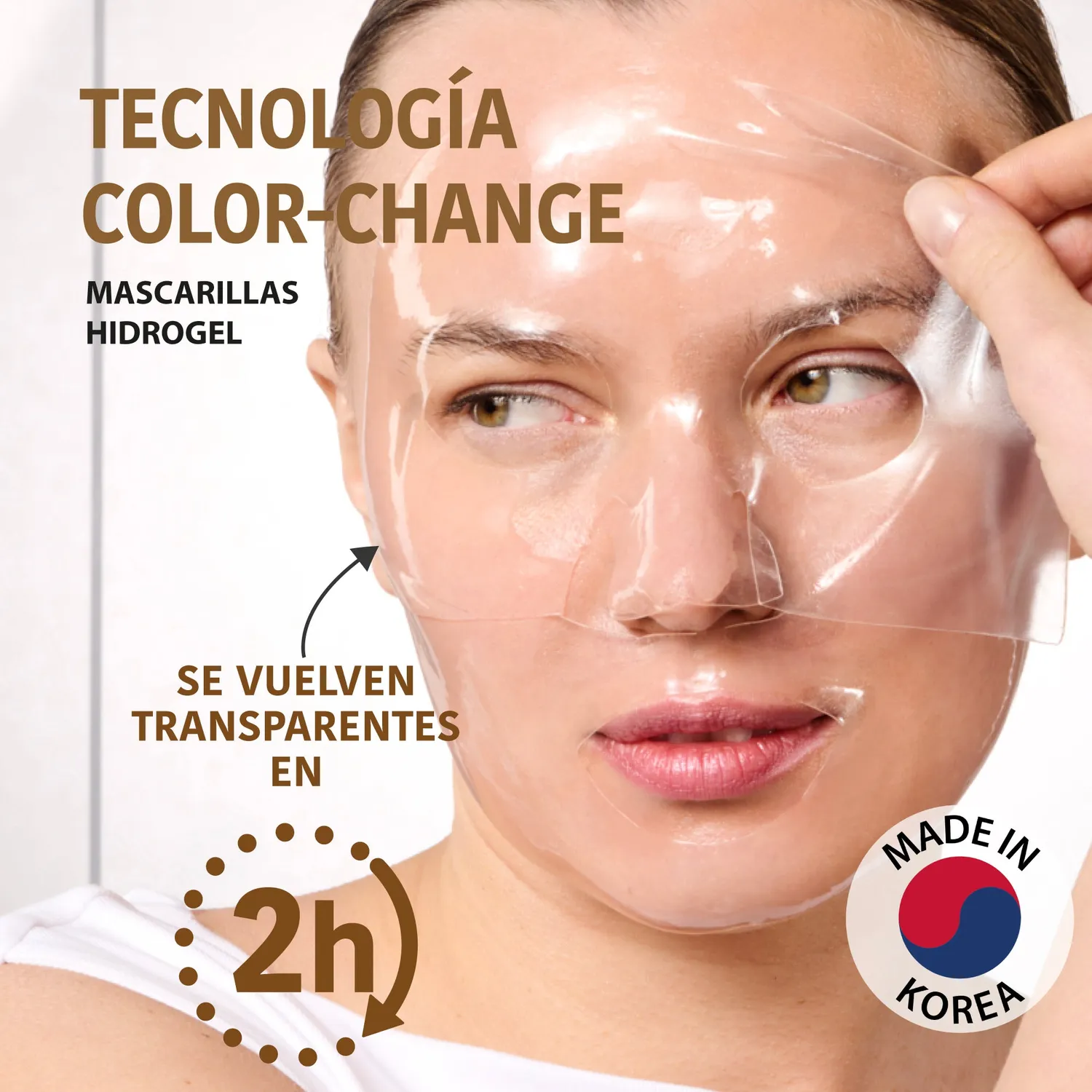 Iroha Nature Glass Skin maschera hydrogel collagene