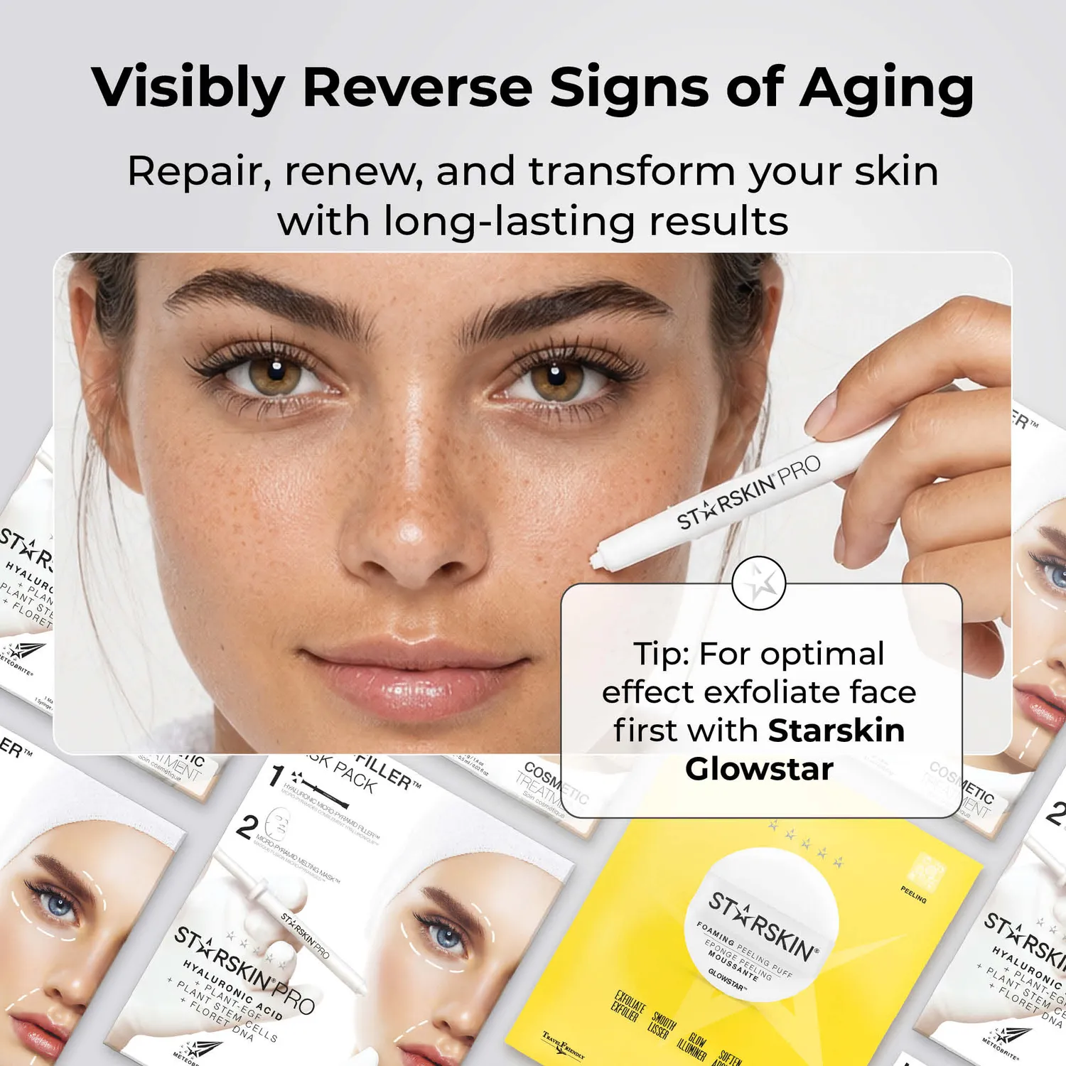 Starskin PRO Micro-Filler maschera viso 2 fasi rimpolpante