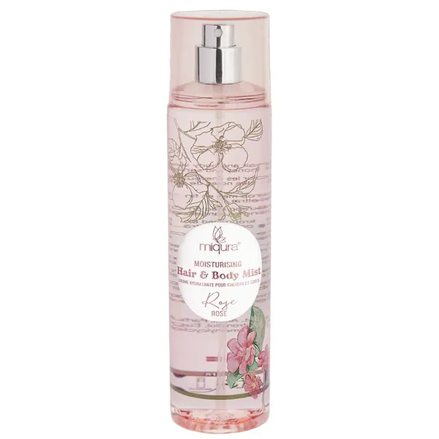 Miqura Hair Body Mist Spray Corpo e Capelli Rosa