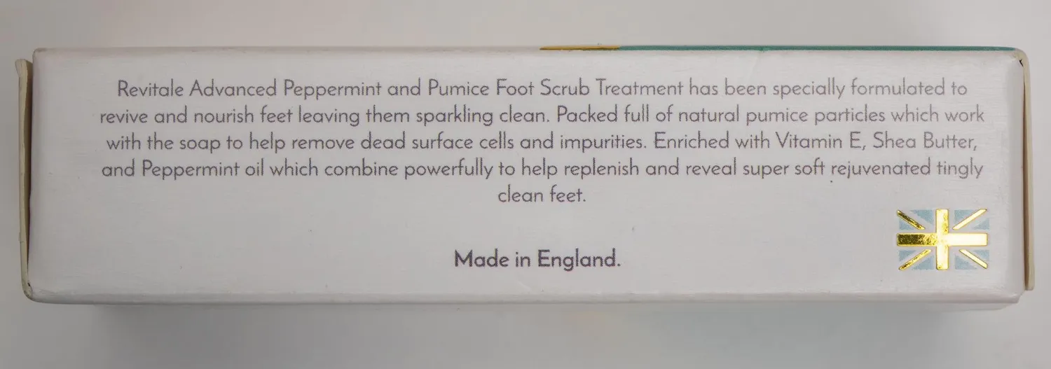 Revitale Advanced Sapone Piedi Menta Pomice Saponetta 80 g