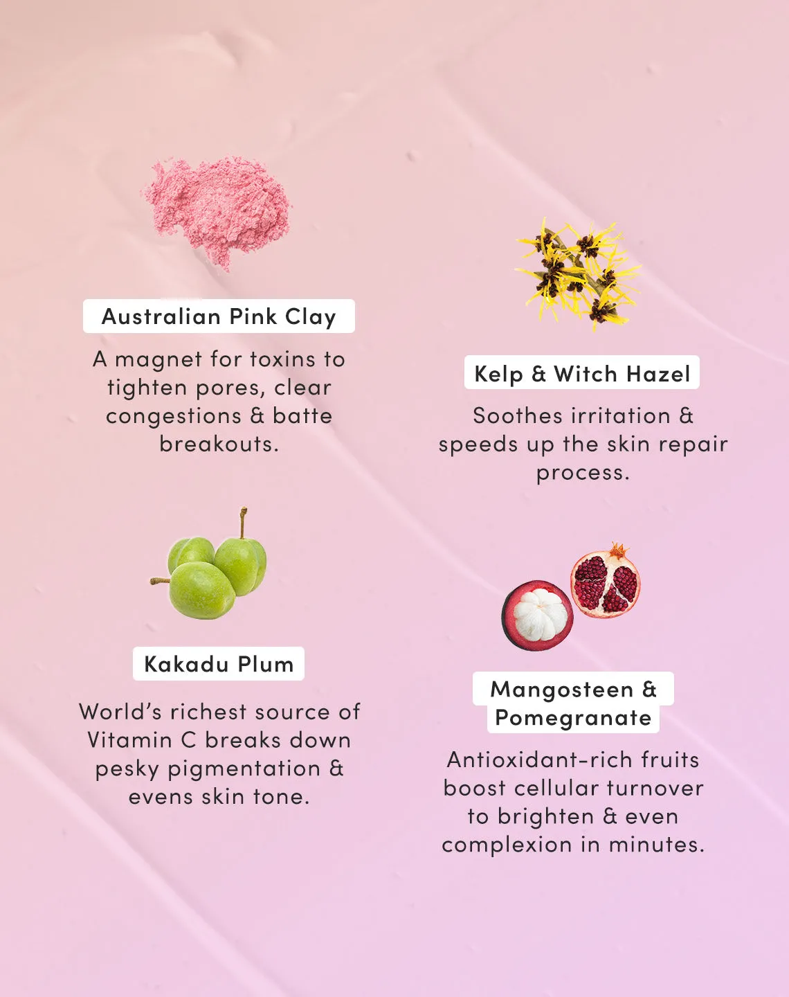 Sand & Sky Australian Pink Clay Besties Kit maschera detox