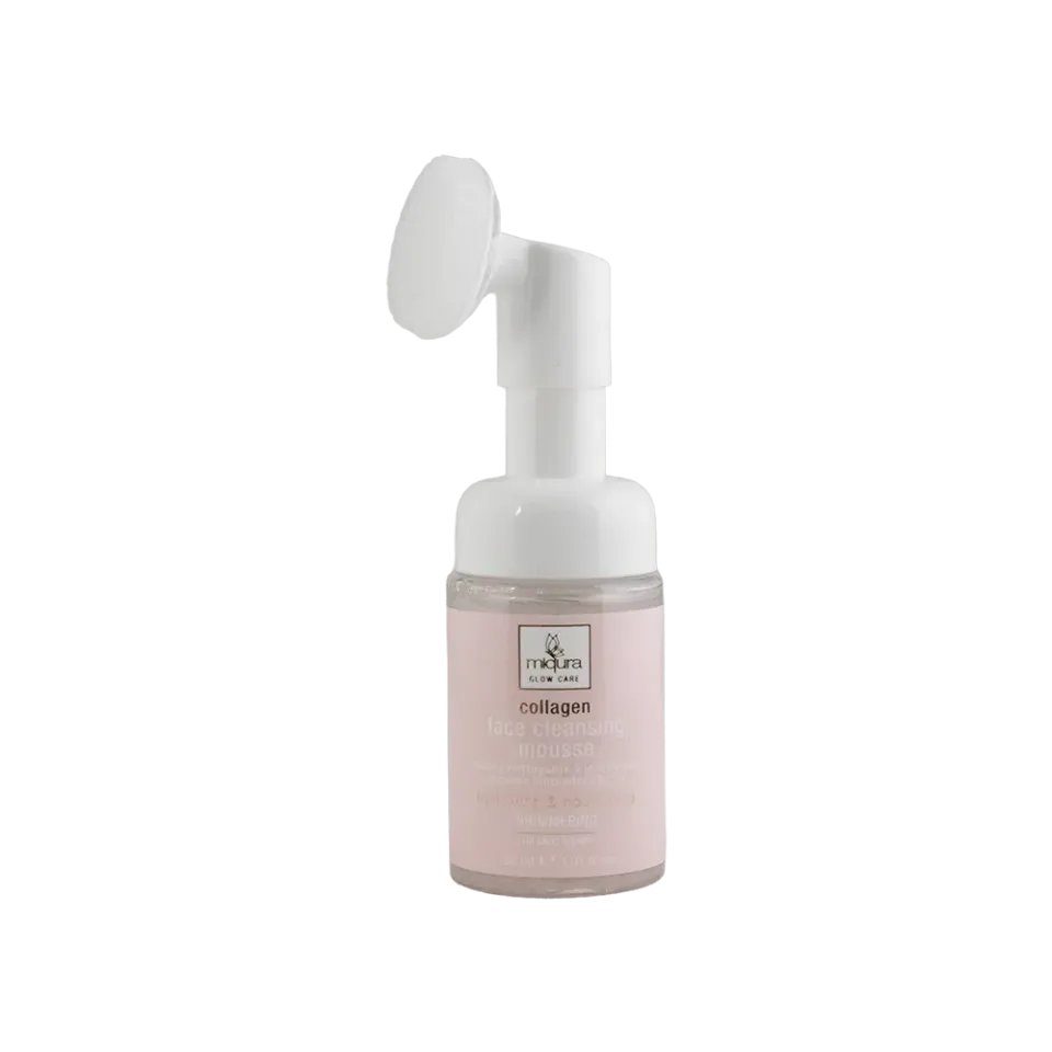 Miqura Glow mousse detergente viso collagene 30 ml