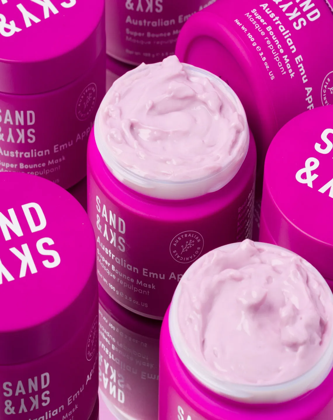 Sand & Sky Glow Berries Super Bounce Mask illuminante