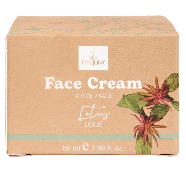 Miqura Lotus crema viso idratante ceramidi