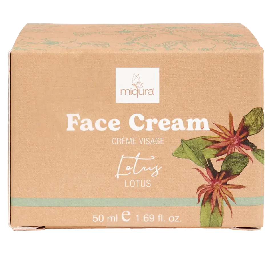 Miqura Lotus crema viso idratante ceramidi