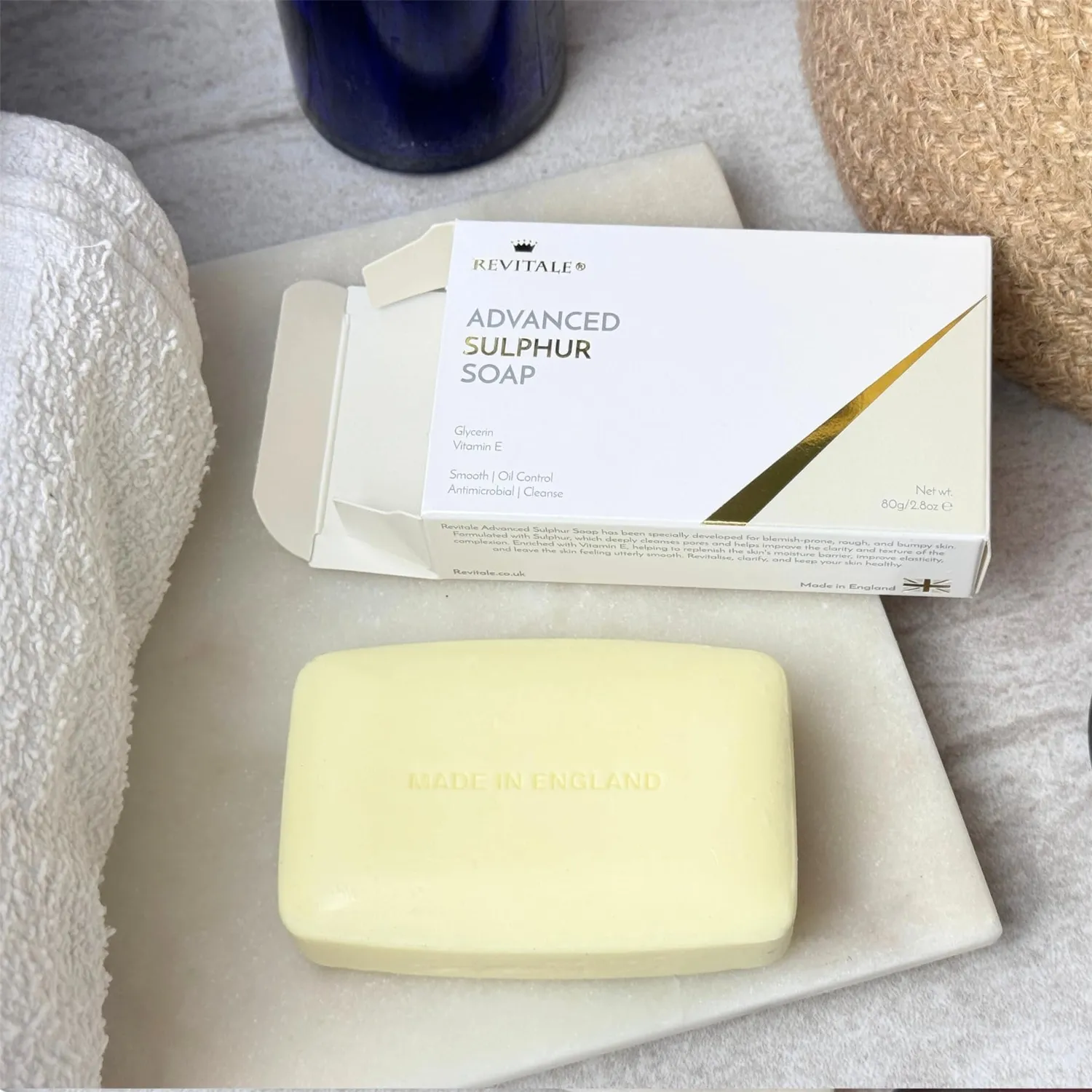 Revitale Advanced Sapone Zolfo saponetta 80g purificante