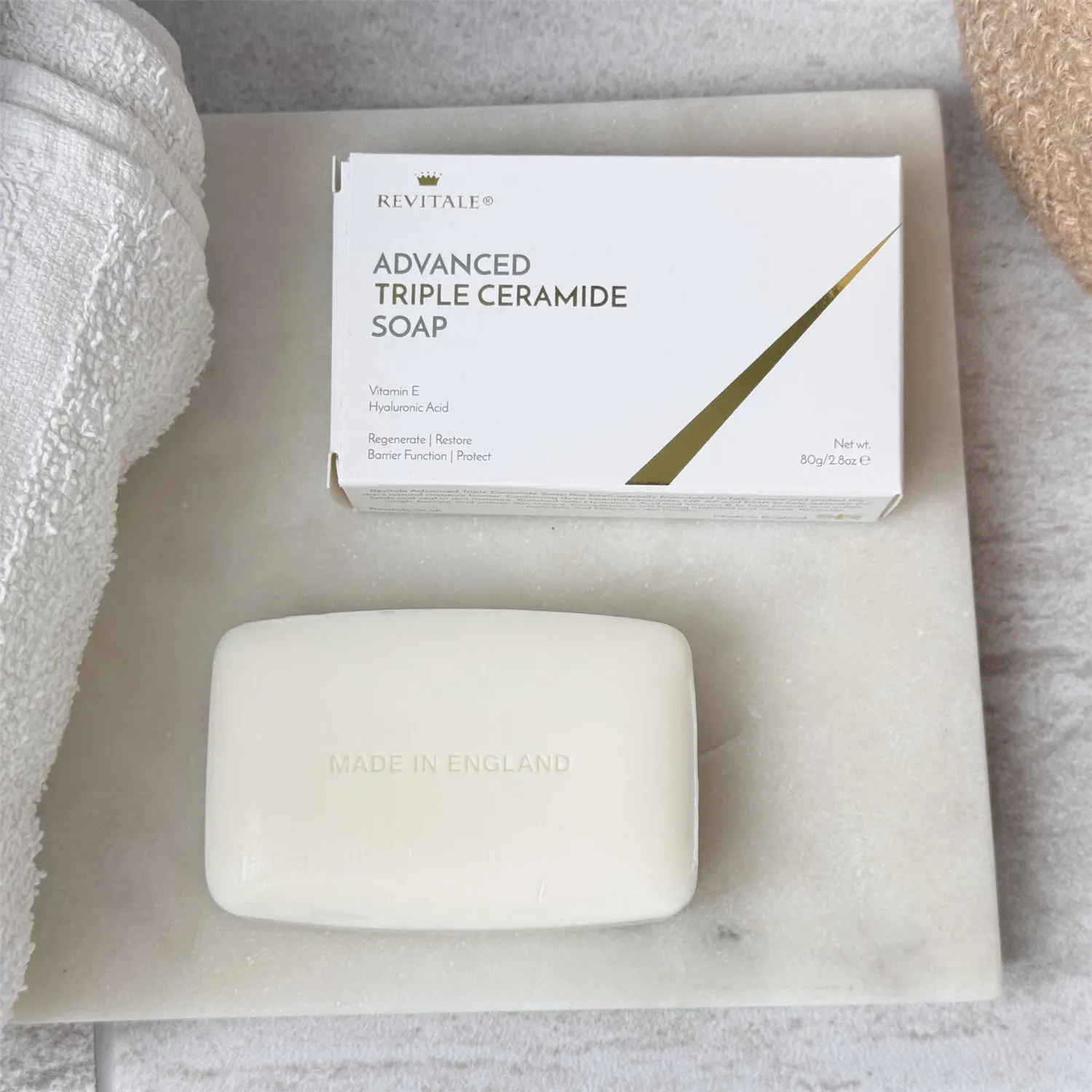 Revitale Advanced saponetta ceramidi 80 g barriera idratante