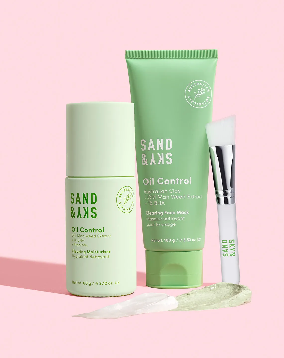 Sand & Sky Oil Control Clearing Moisturiser crema pelle grassa