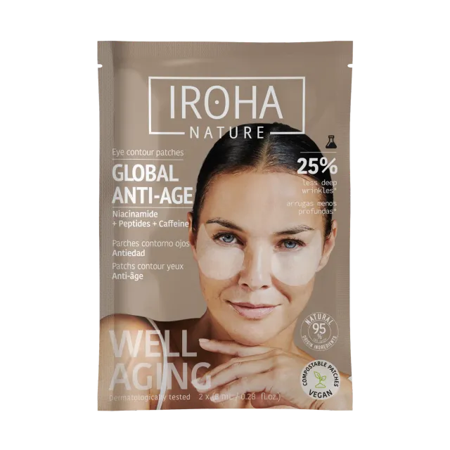 Irohanature Global patch contorno occhi niacinamide