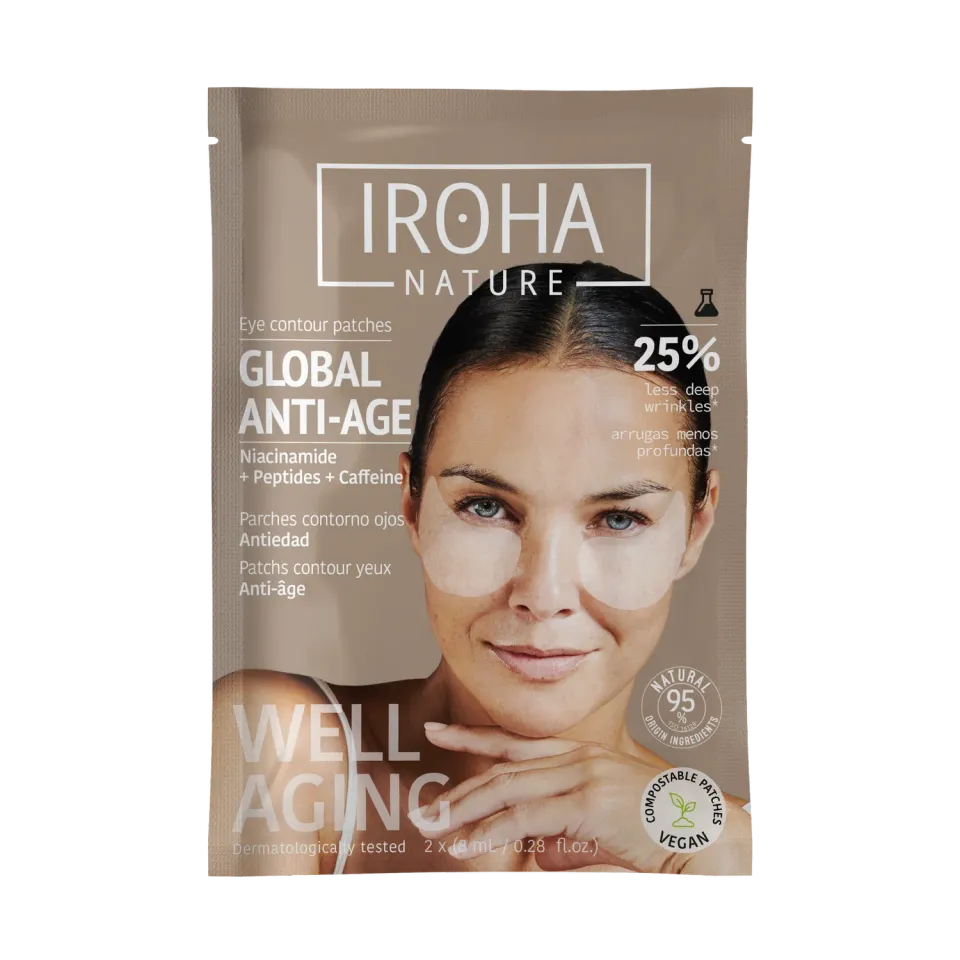 Irohanature Global patch contorno occhi niacinamide