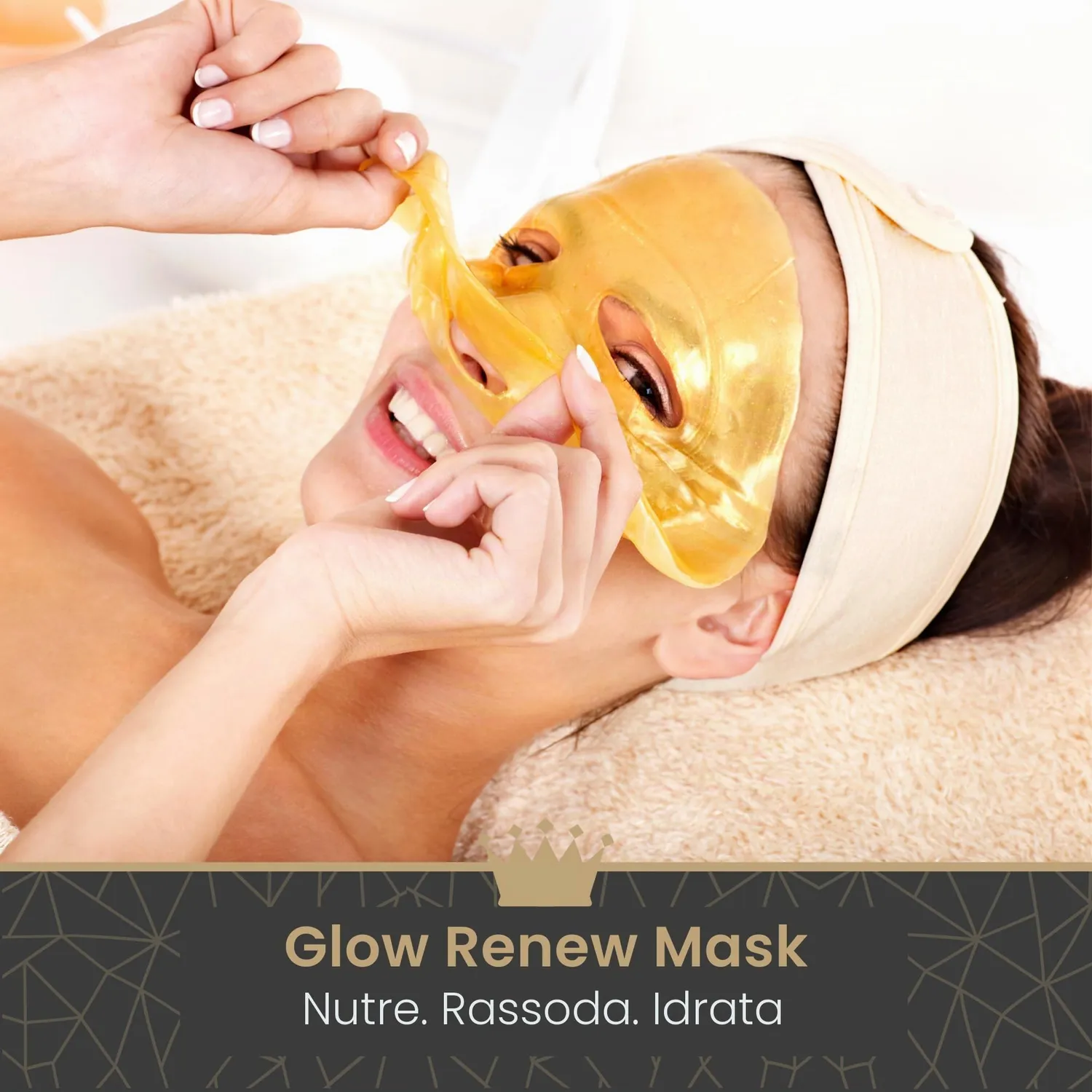 Revitale 24K Oro maschera viso idratante 5 pezzi