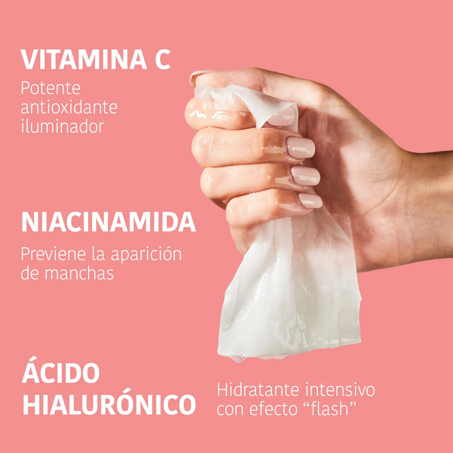 Iroha Nature Glow Skin Pack Viso Vitamina C 8 Pezzi